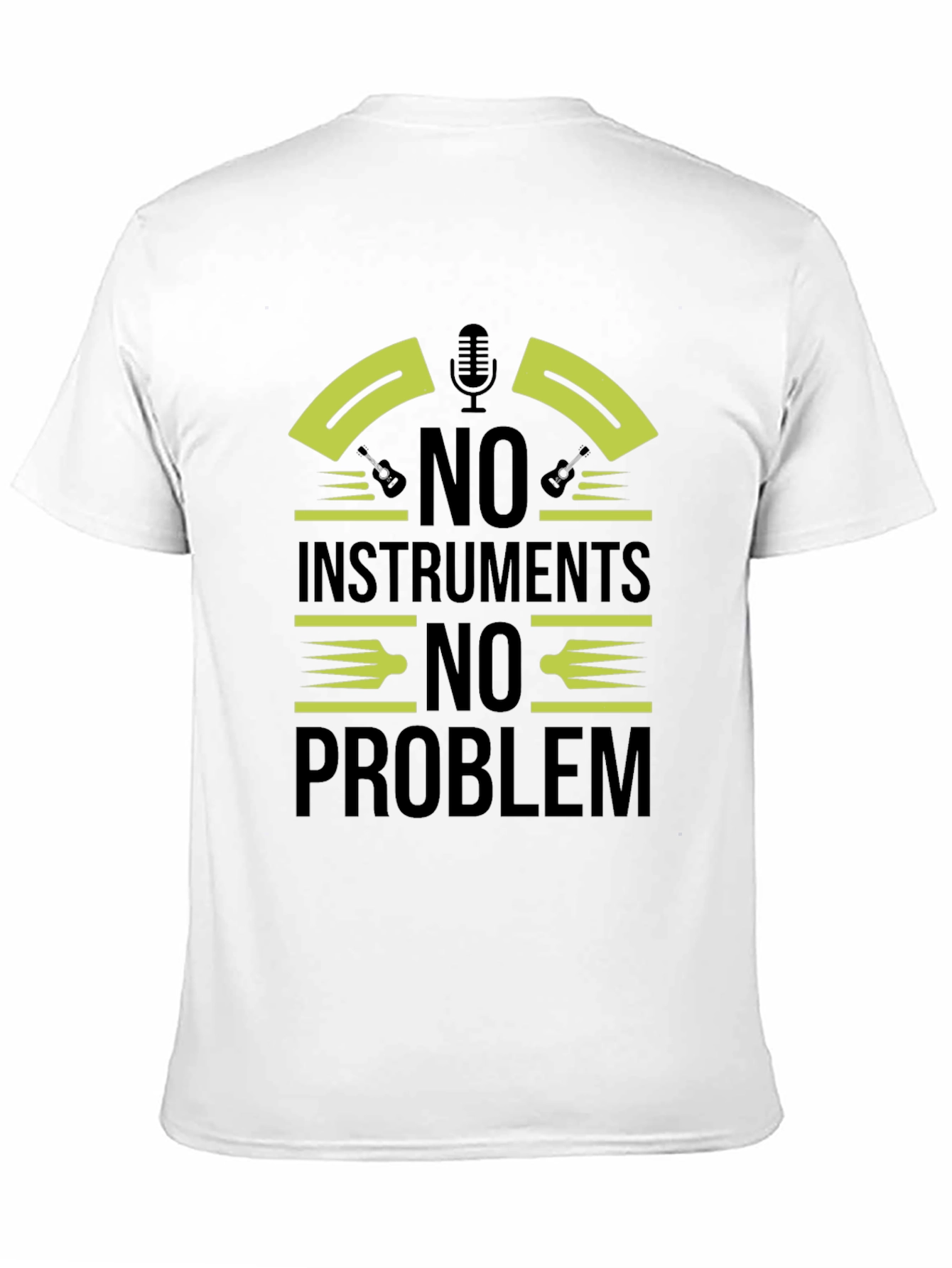 No Instruments No Problem Graphic Tee