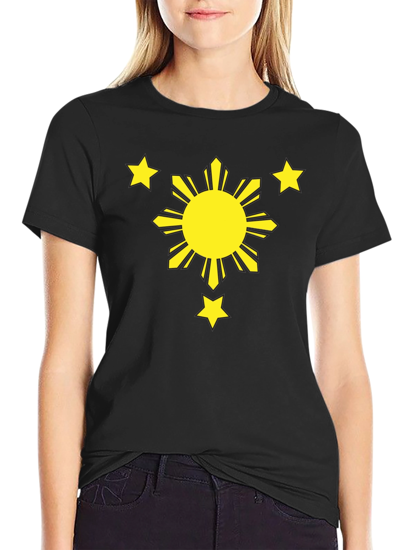 Filipino Pride Shirt - Sun and Stars