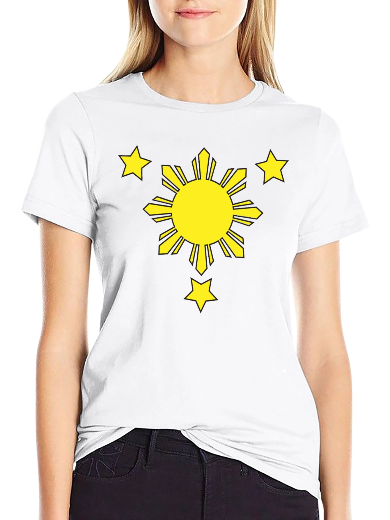 Filipino Pride Shirt - Sun and Stars