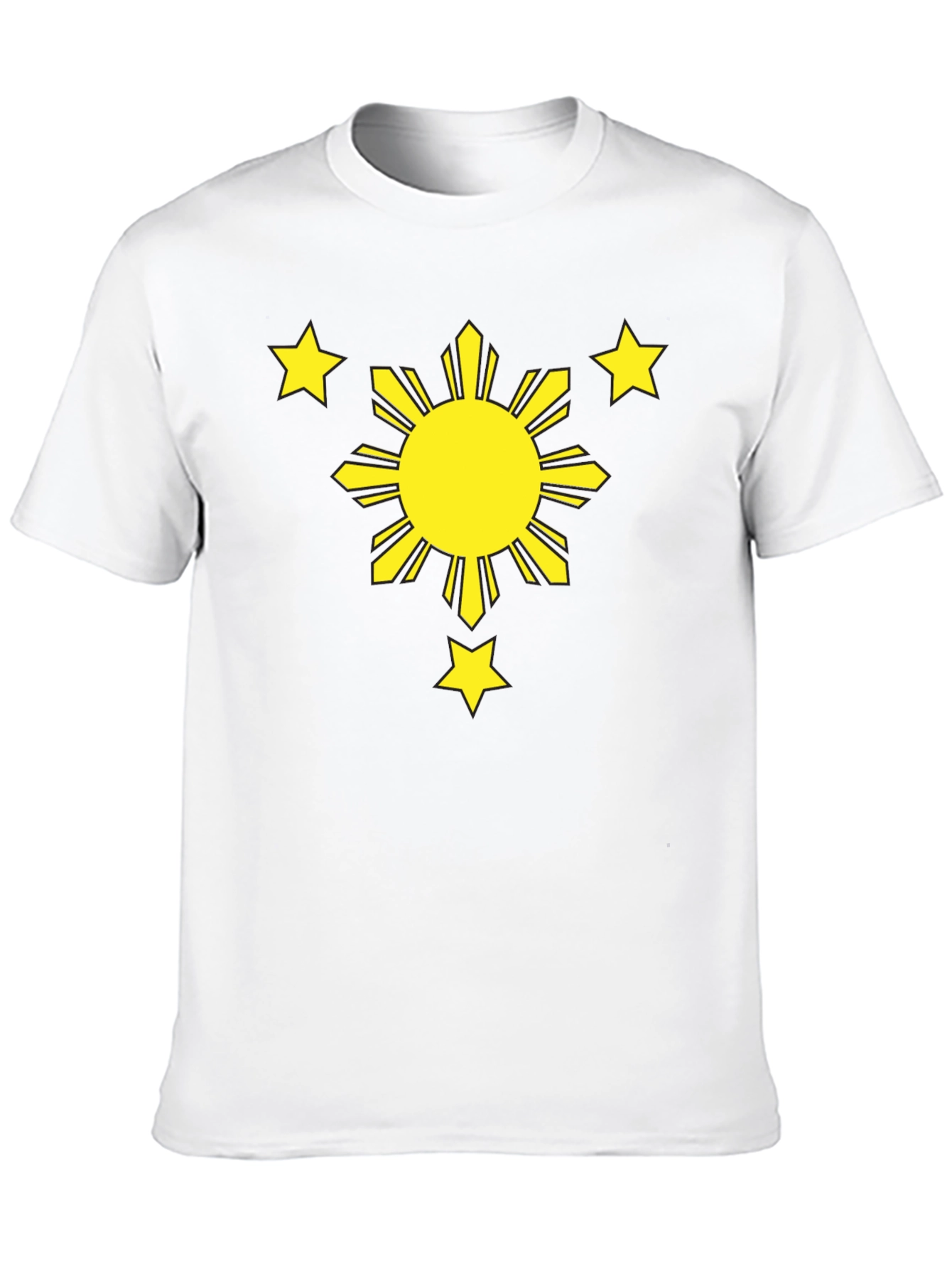 Filipino Pride Shirt - Sun and Stars