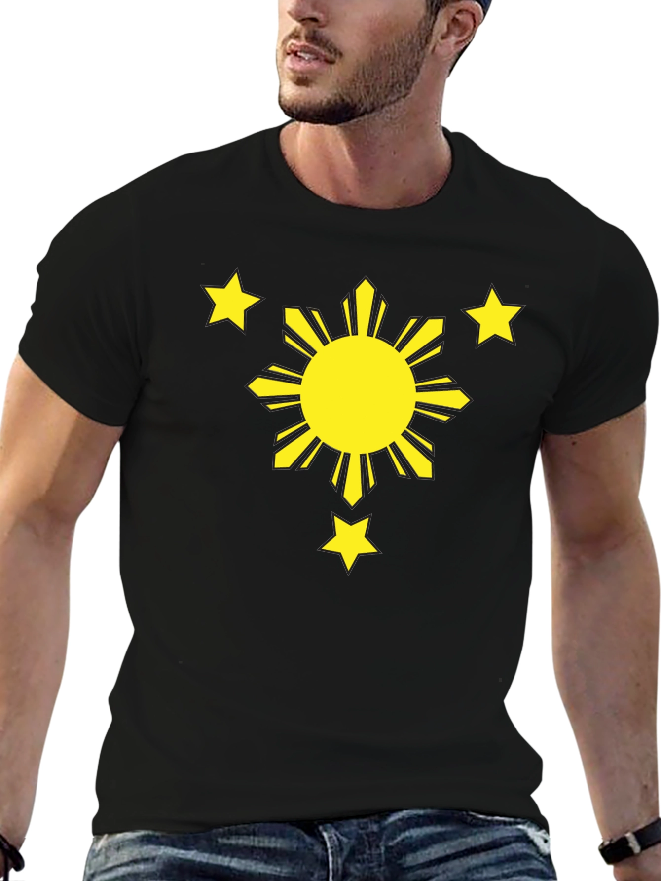 Filipino Pride Shirt - Sun and Stars