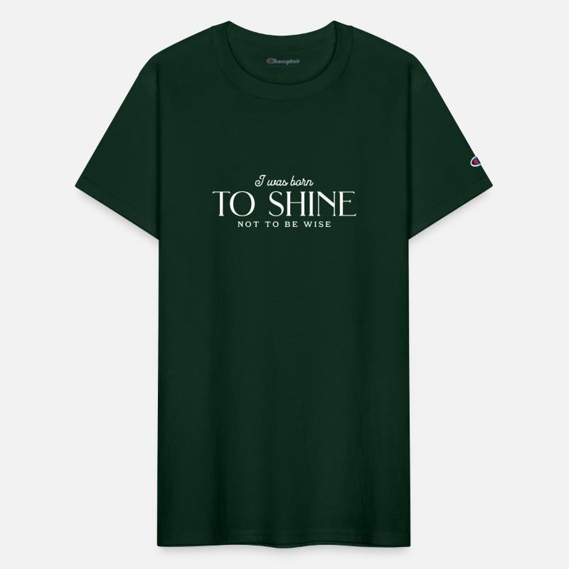 To shine or to be wise