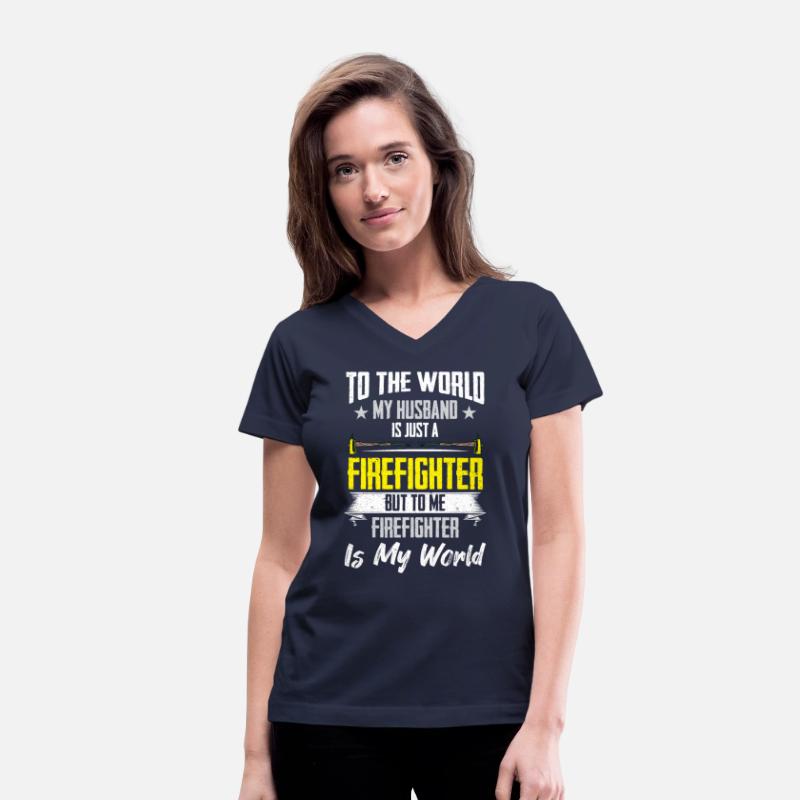 To the World My Husband Is Just a Firefighter