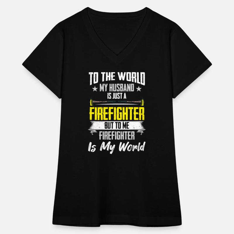 To the World My Husband Is Just a Firefighter