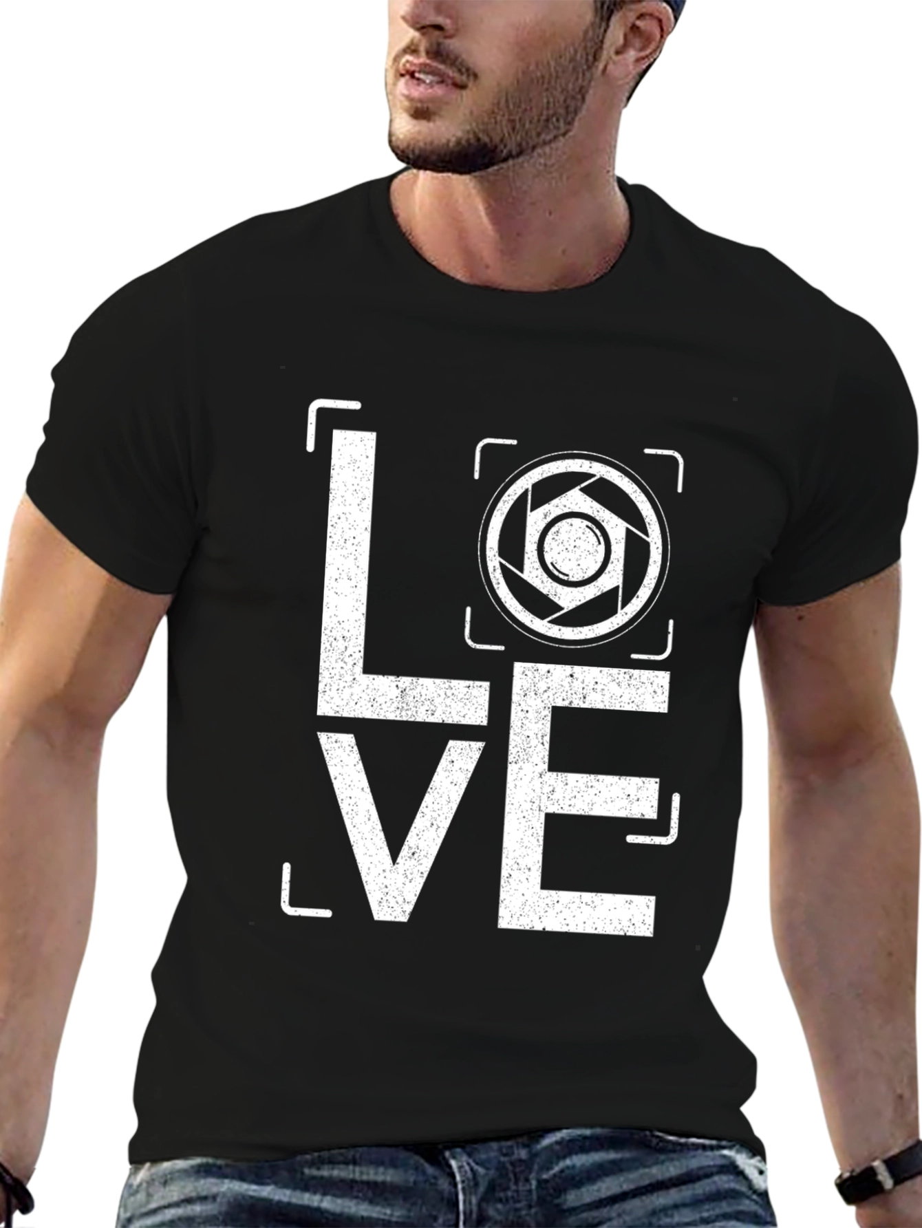 Love Photography Black T-Shirt