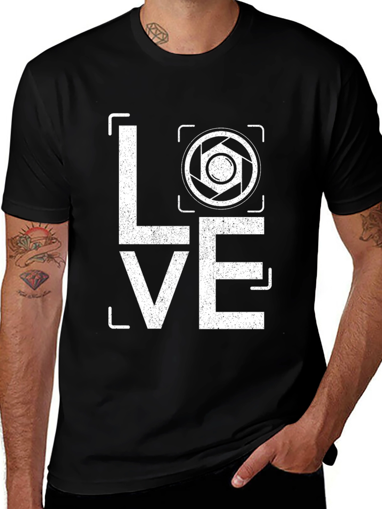 Love Photography Black T-Shirt