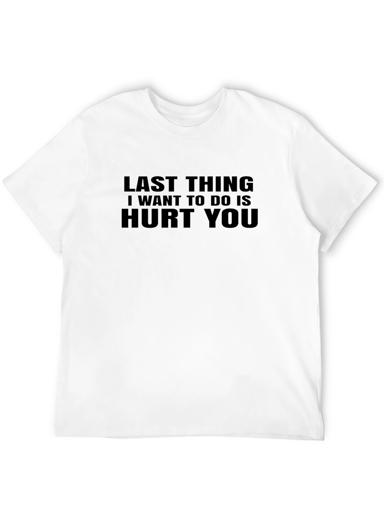 Hurt You Graphic Tee - Mens Black T-Shirt