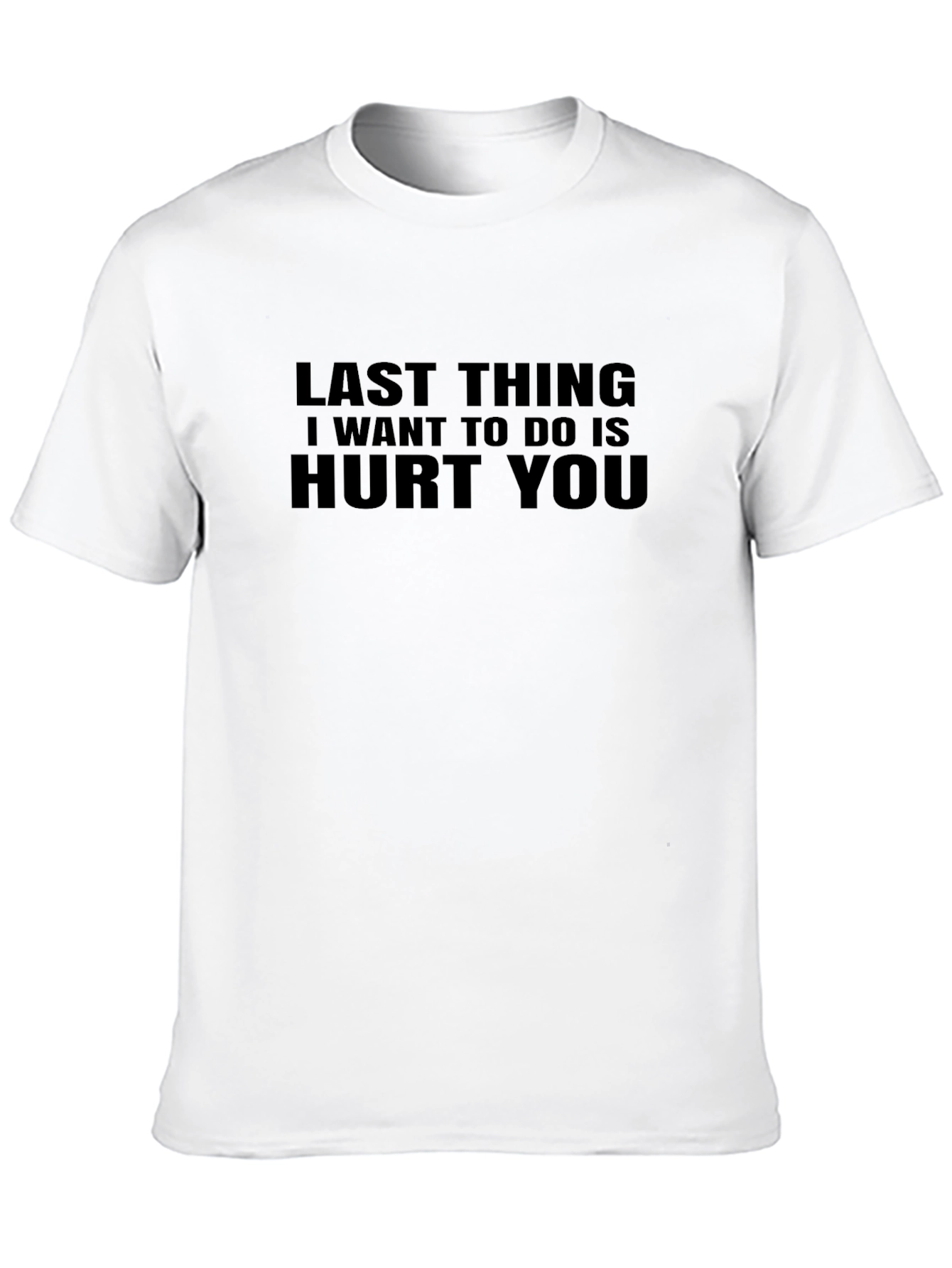 Hurt You Graphic Tee - Mens Black T-Shirt
