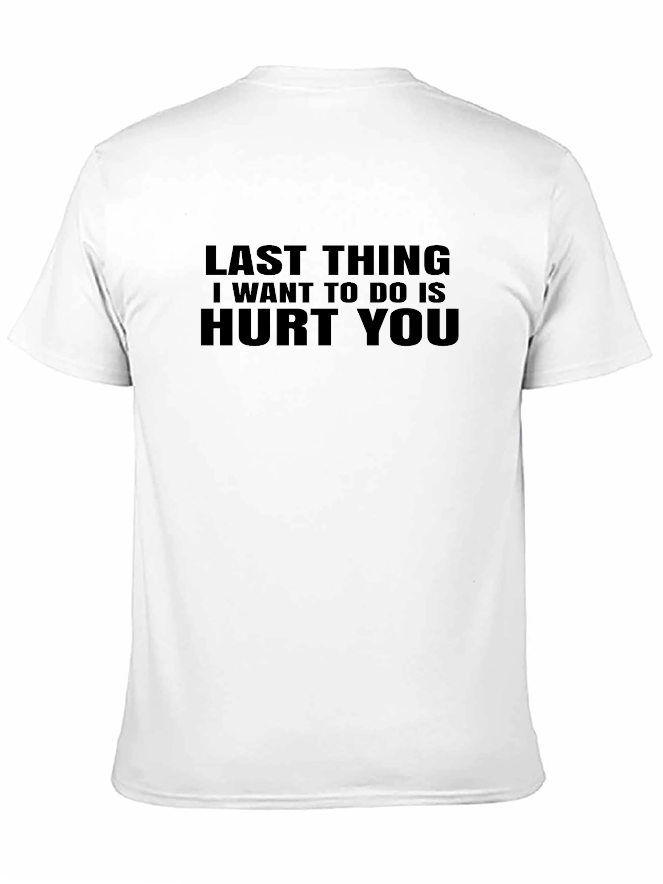 Hurt You Graphic Tee - Mens Black T-Shirt