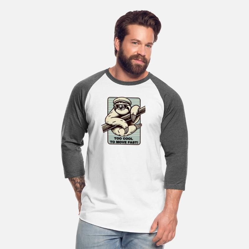 Too Cool to Move Fast! Retro Sloth