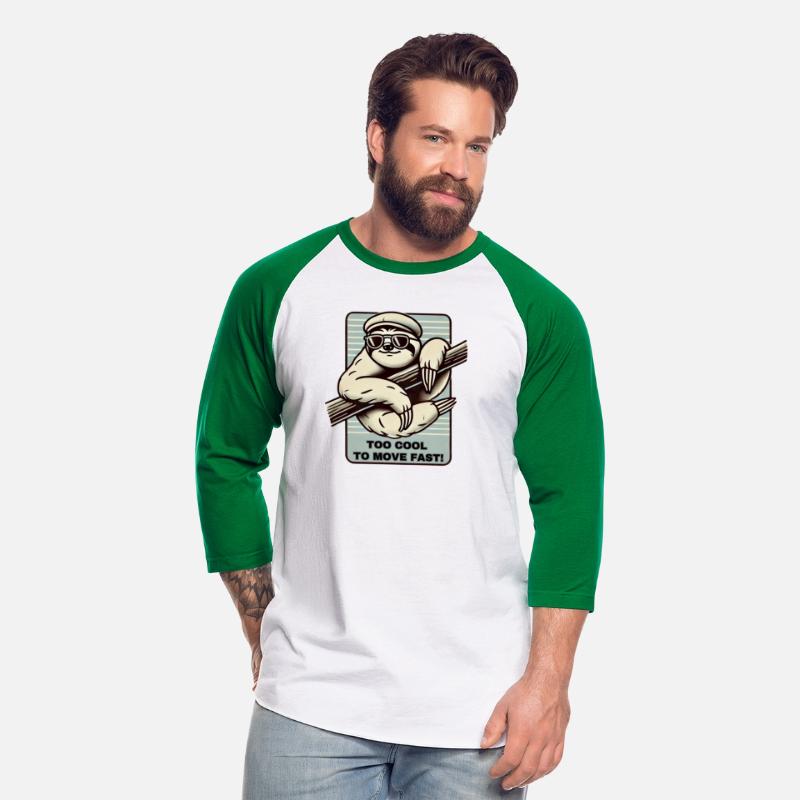 Too Cool to Move Fast! Retro Sloth