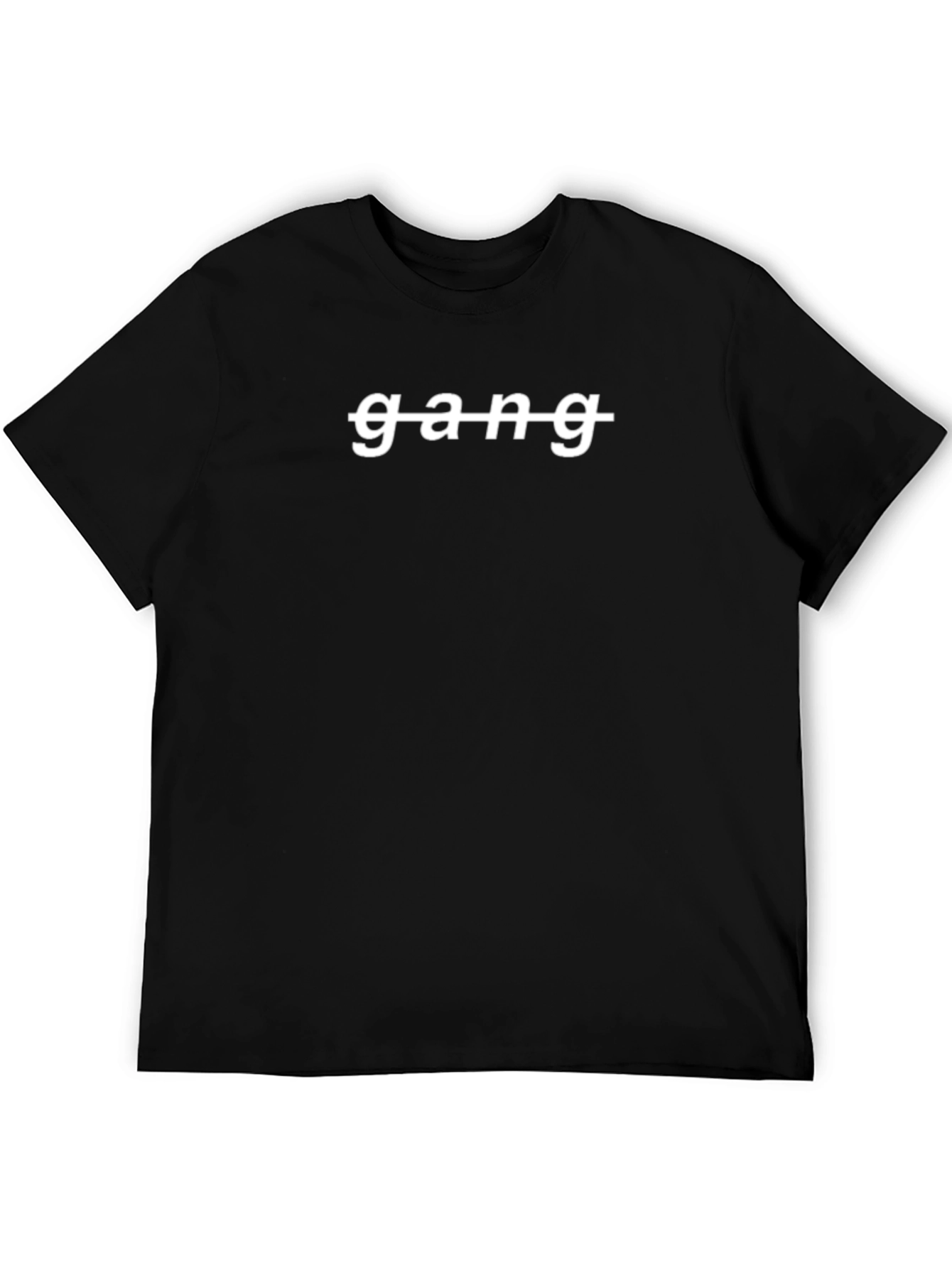 No Gang Tee - Bold Statement Graphic T-Shirt