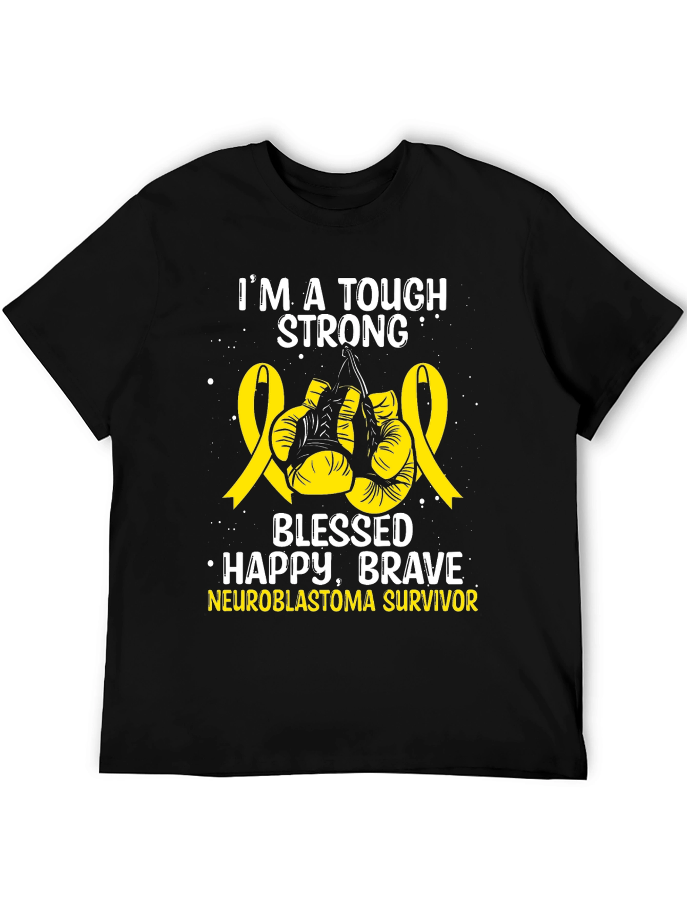 Neuroblastoma Survivor Tough Strong T-Shirt