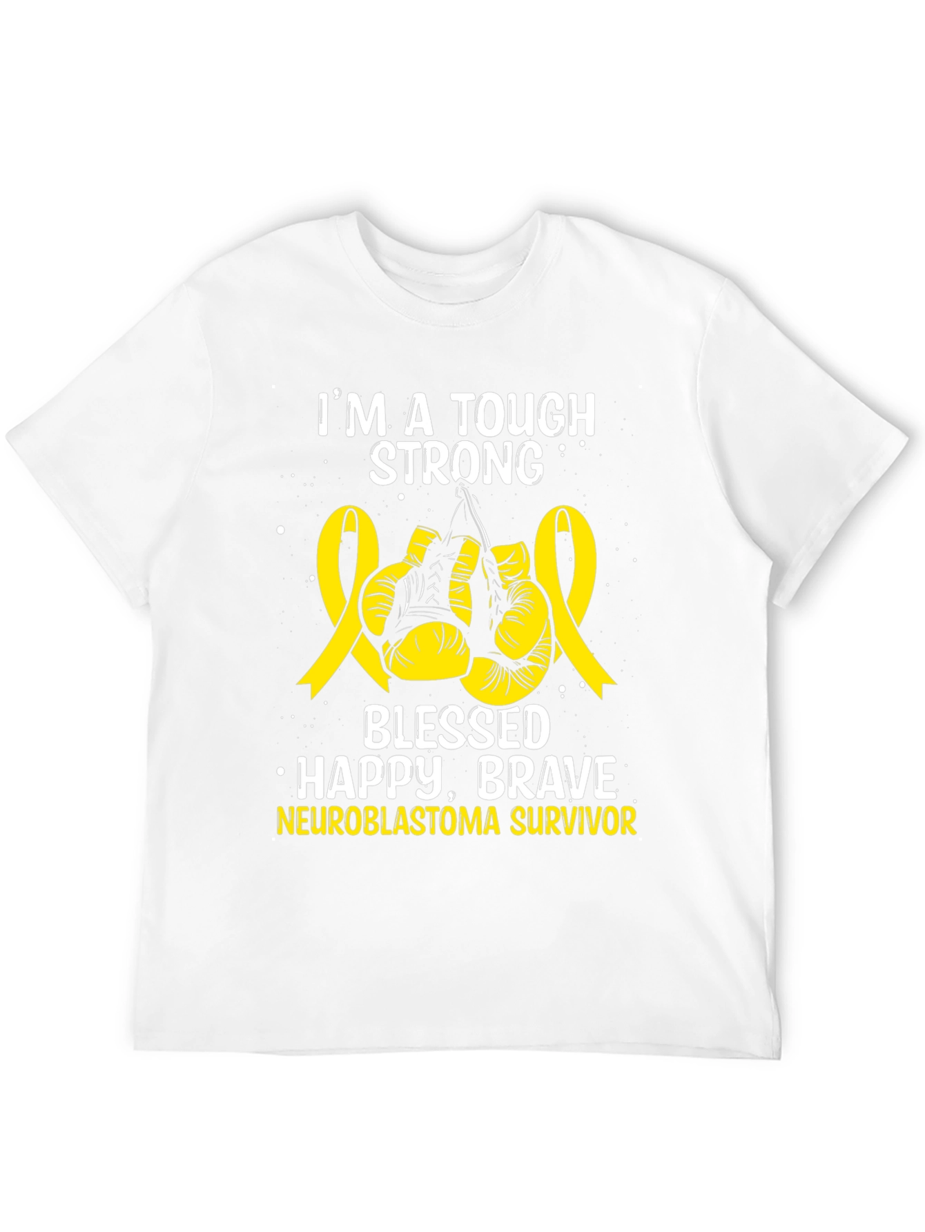 Neuroblastoma Survivor Tough Strong T-Shirt