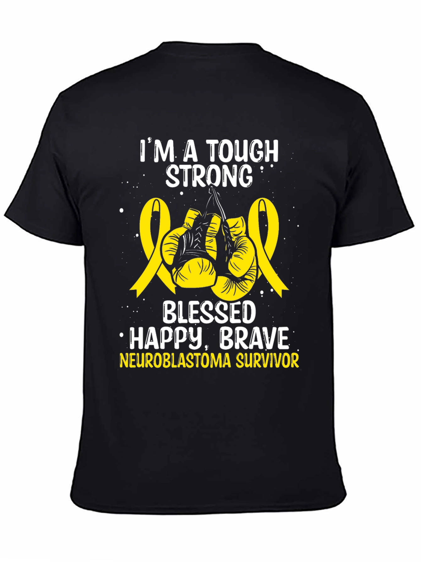 Neuroblastoma Survivor Tough Strong T-Shirt