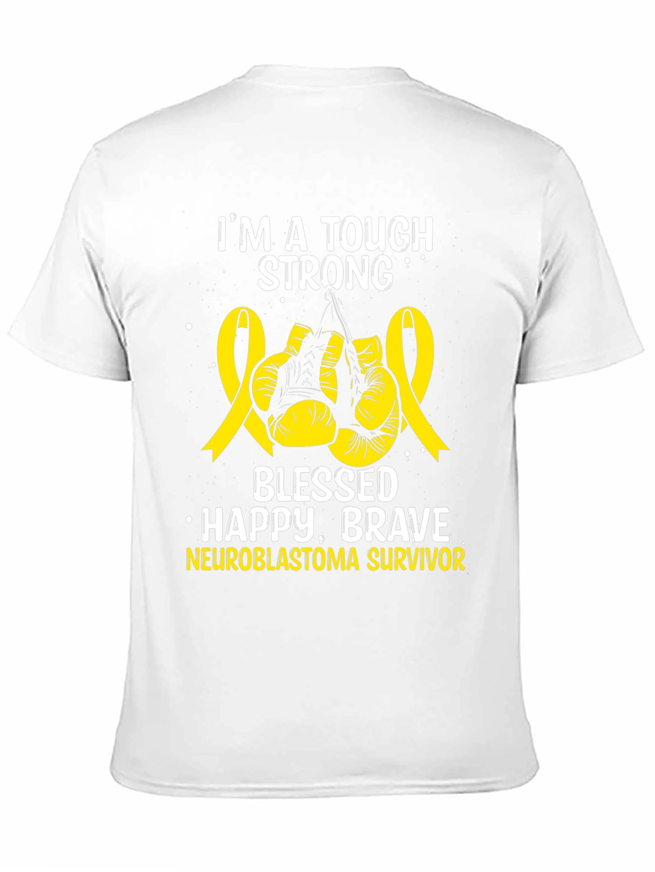 Neuroblastoma Survivor Tough Strong T-Shirt