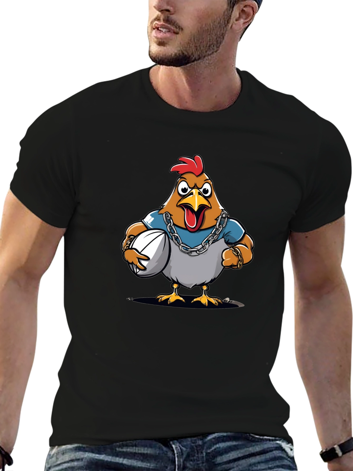 Cartoon Chicken T-Shirt