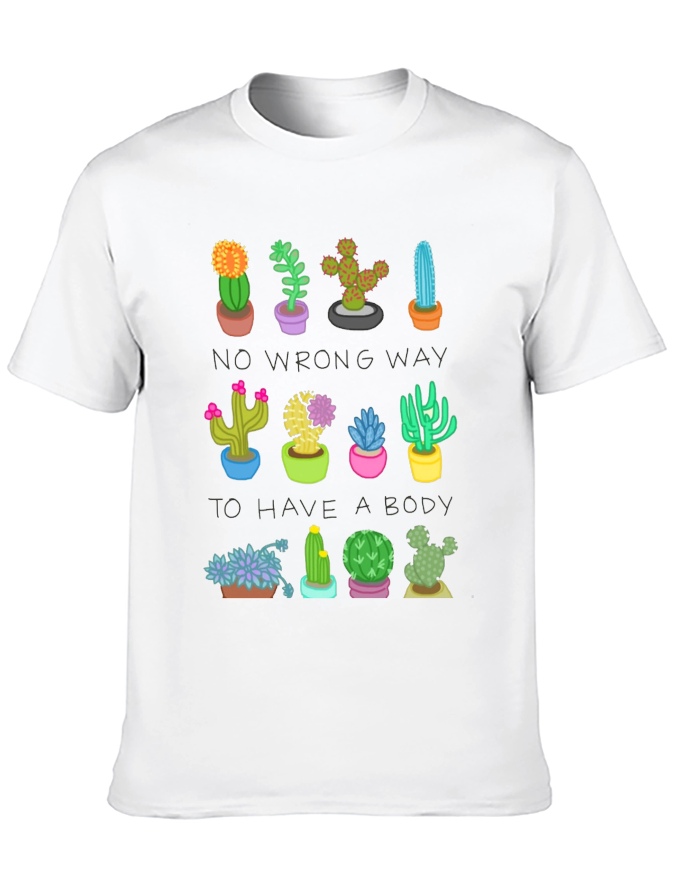 Cactus Body Positive Graphic Tee