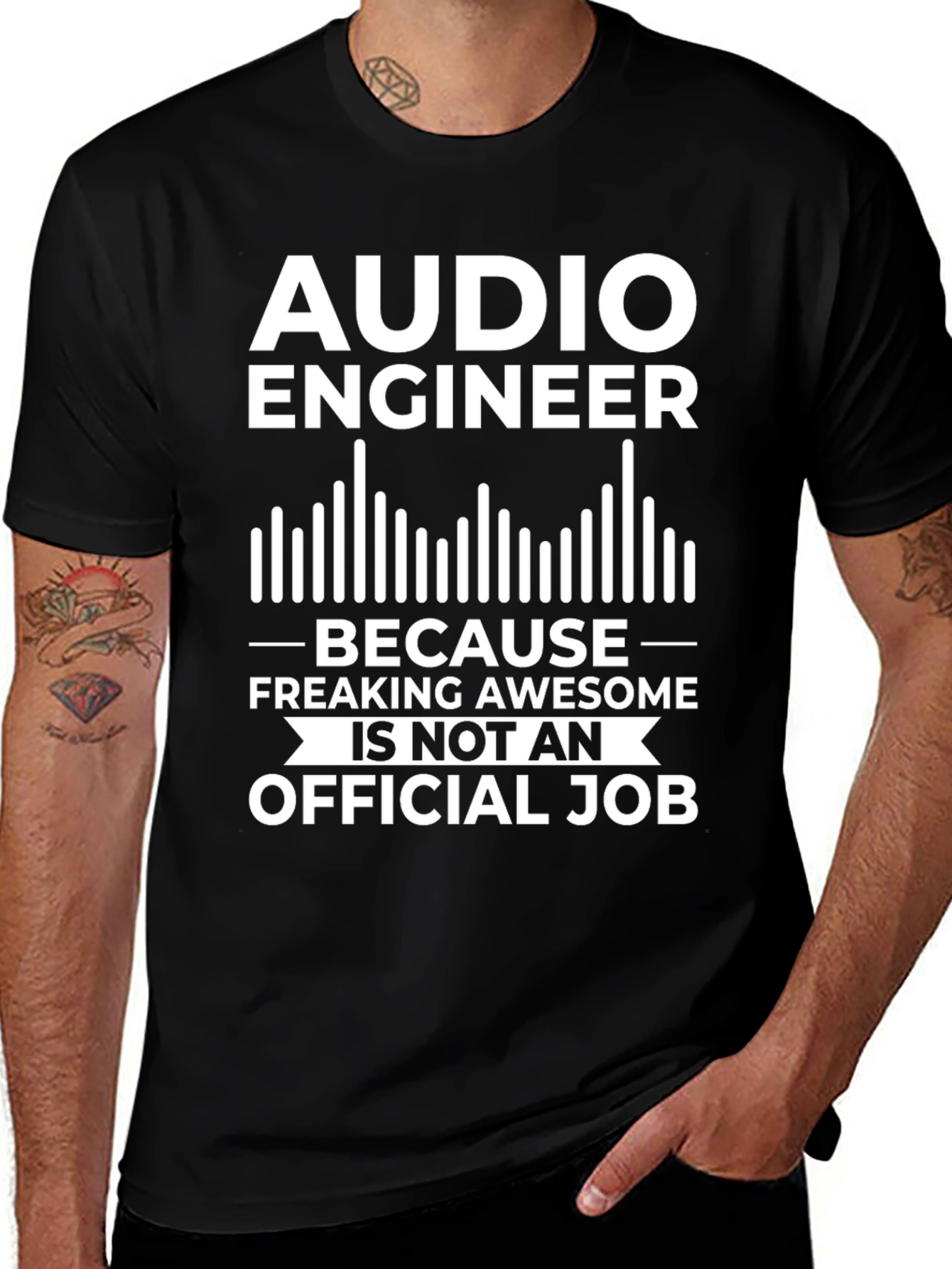 Audio Engineer Freaking Awesome T-Shirt