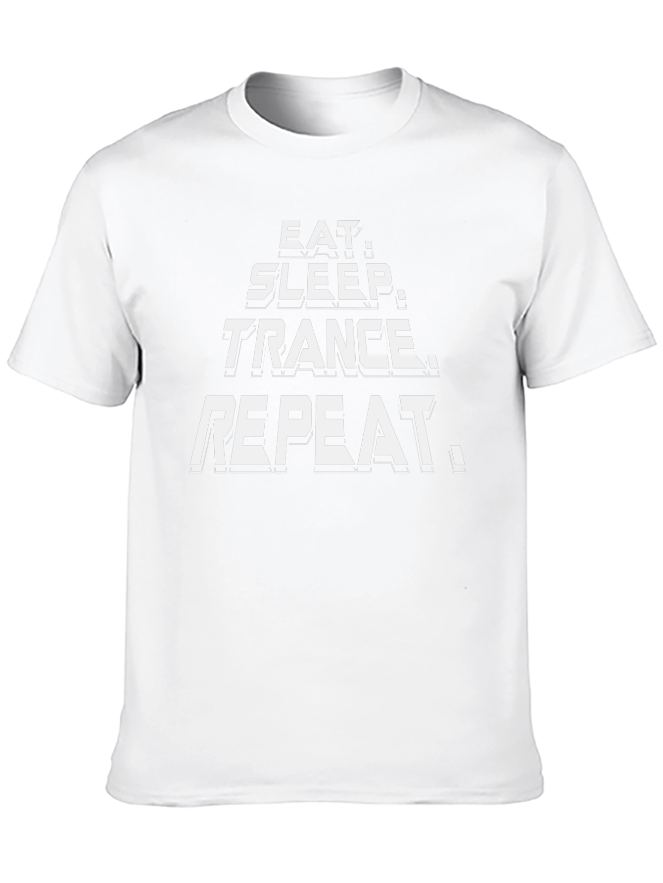 Eat Sleep Trance Repeat Black T-Shirt