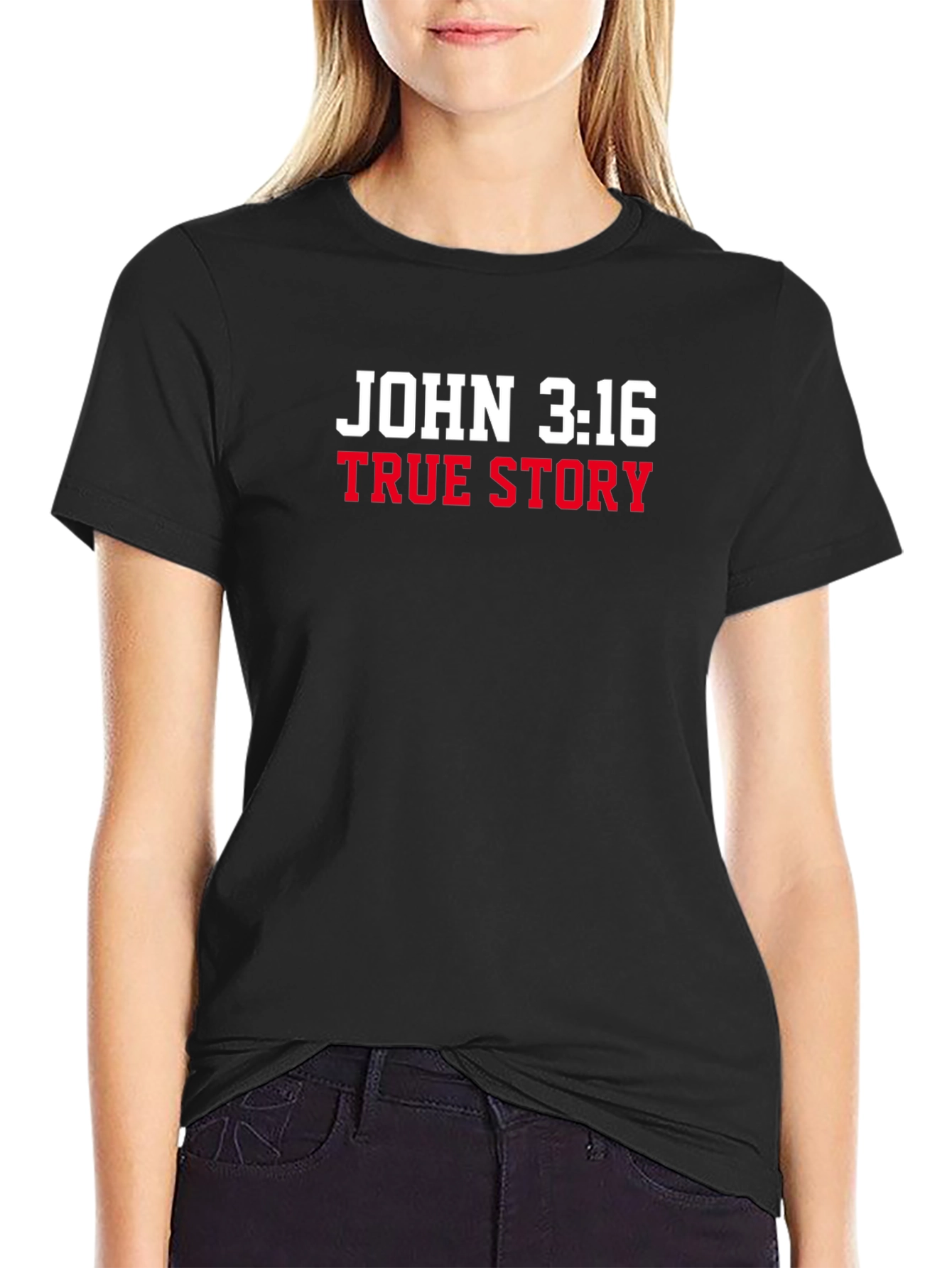 John 3:16 True Story Graphic T-Shirt