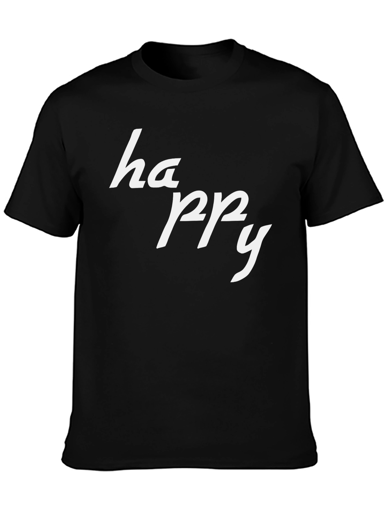 Happy Graphic Tee - Casual Comfort