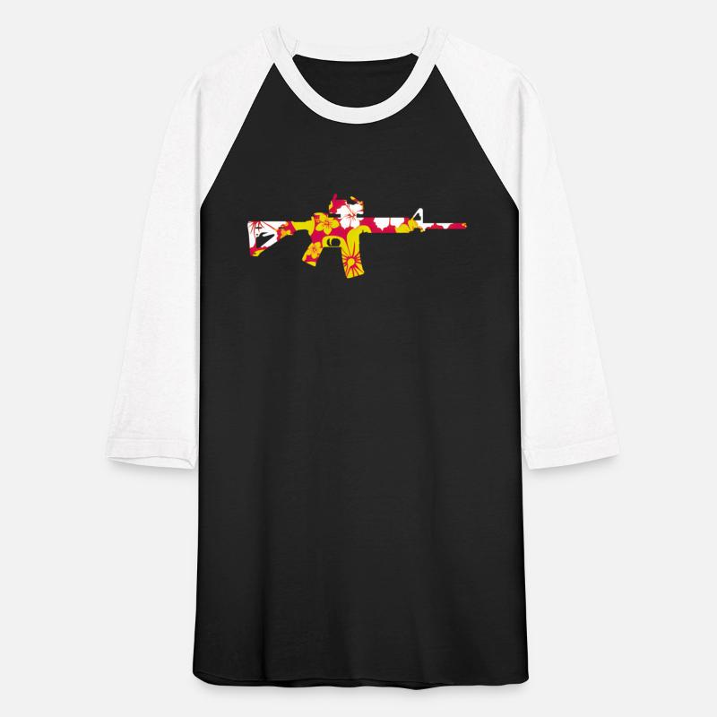 Tropical Gun Firearm Beach Hawaiian Aloha Ar-15