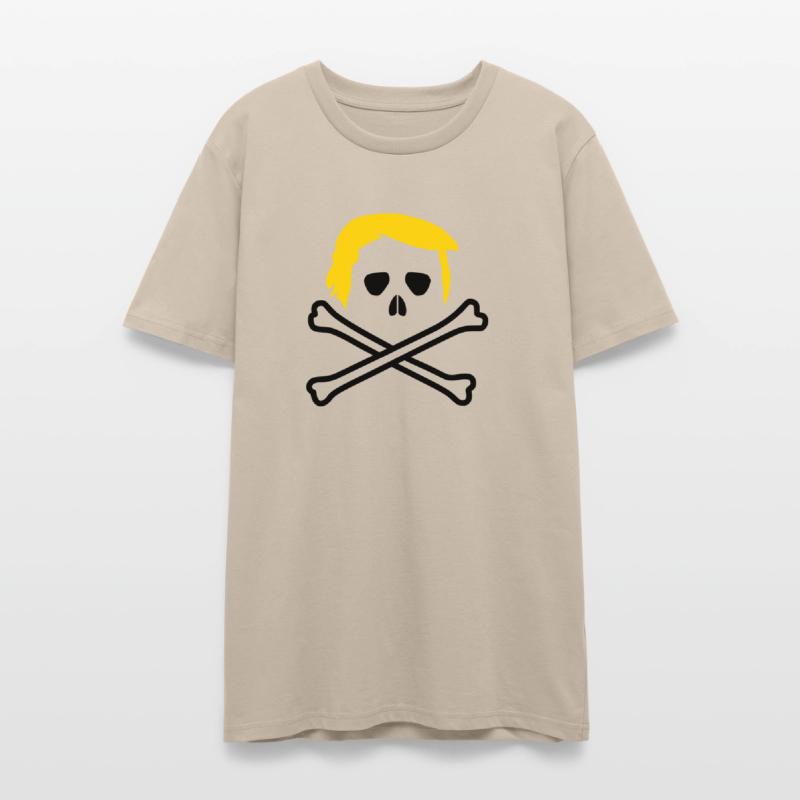 Trump Skull and Bones Flag
