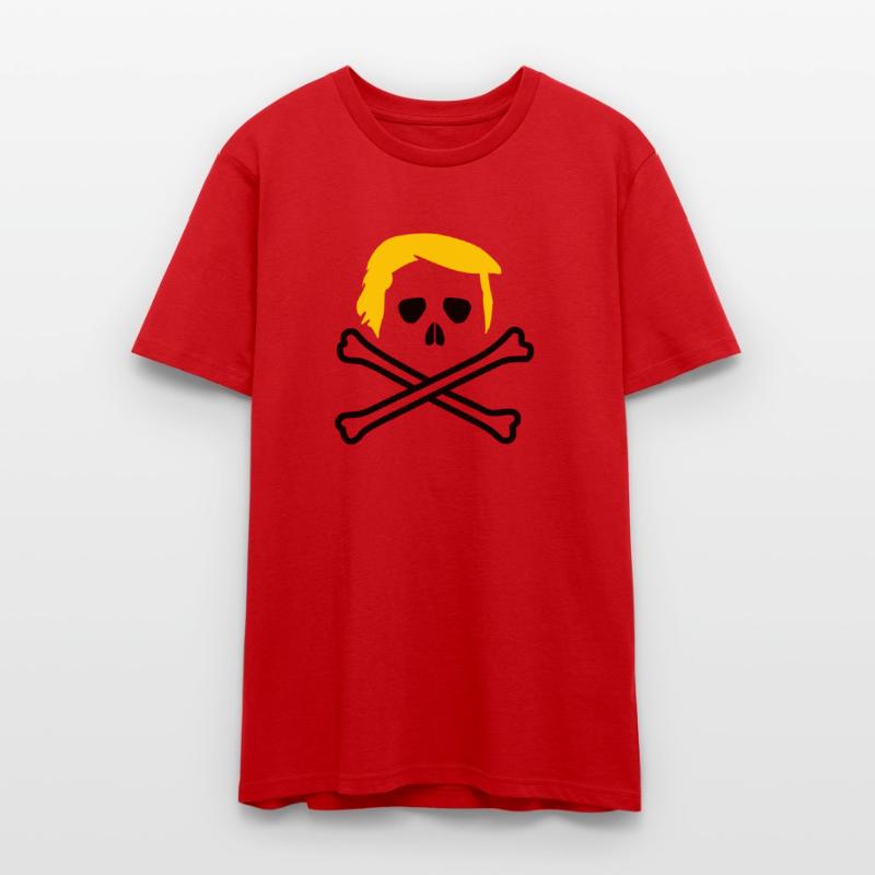 Trump Skull and Bones Flag