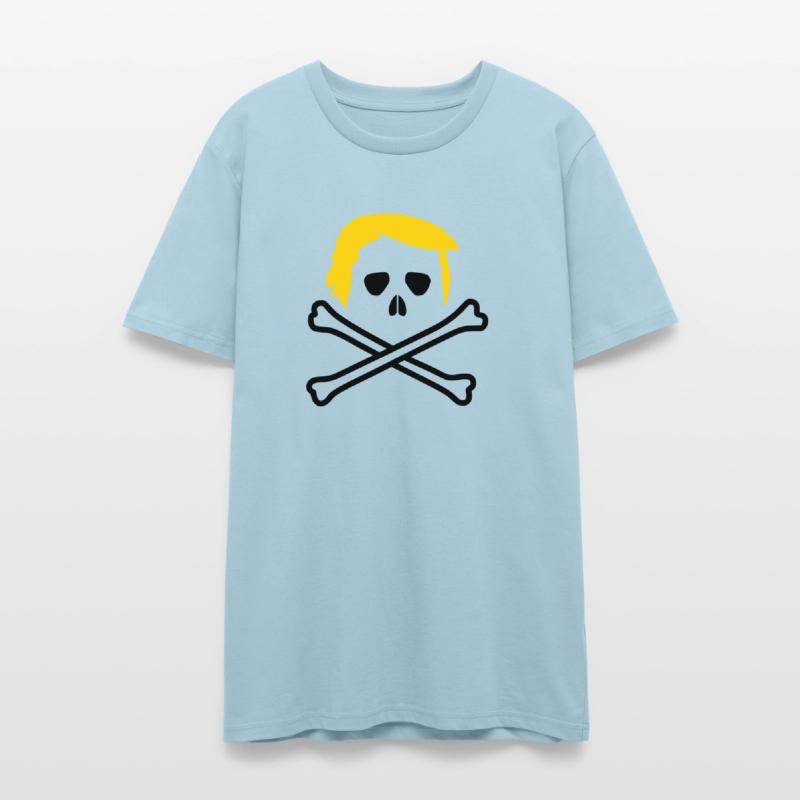 Trump Skull and Bones Flag