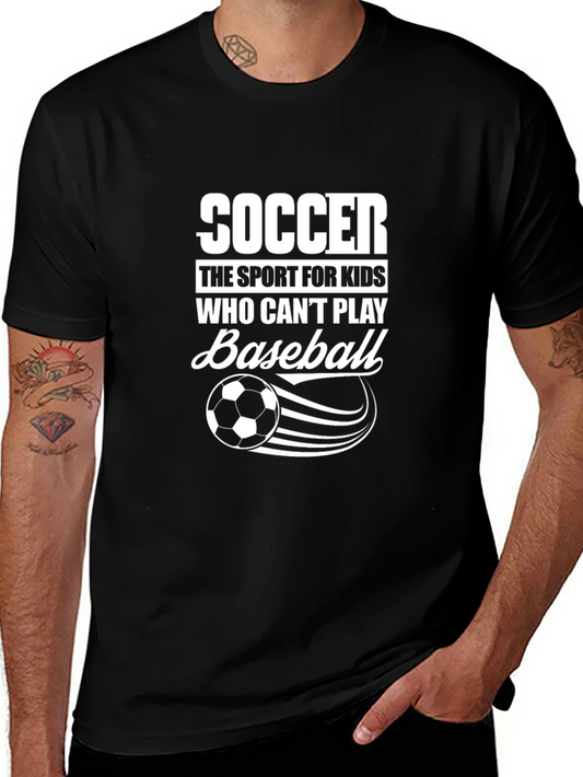 Funny Soccer Baseball T-Shirt