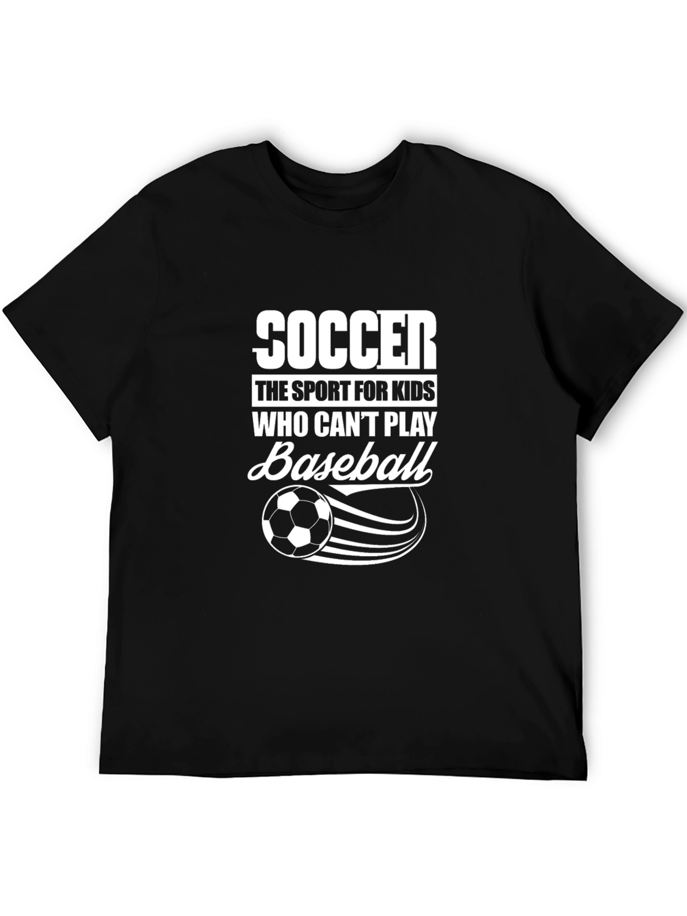 Funny Soccer Baseball T-Shirt
