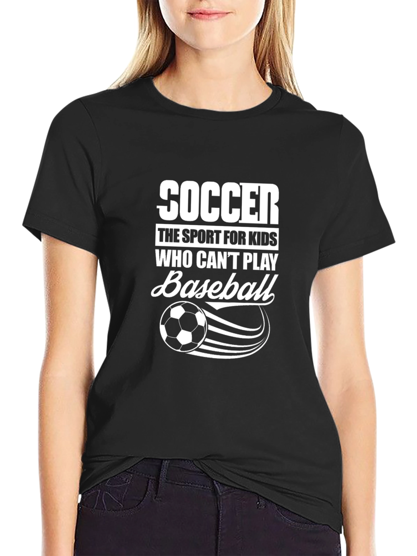 Funny Soccer Baseball T-Shirt