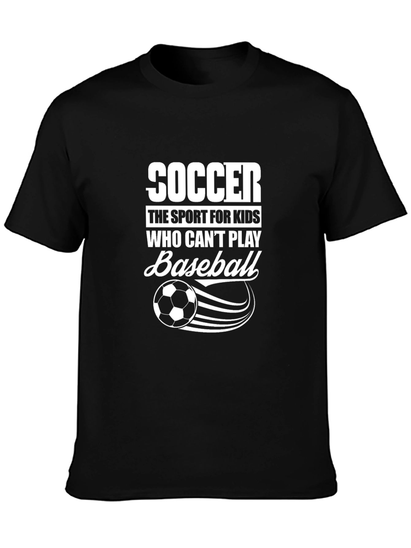 Funny Soccer Baseball T-Shirt