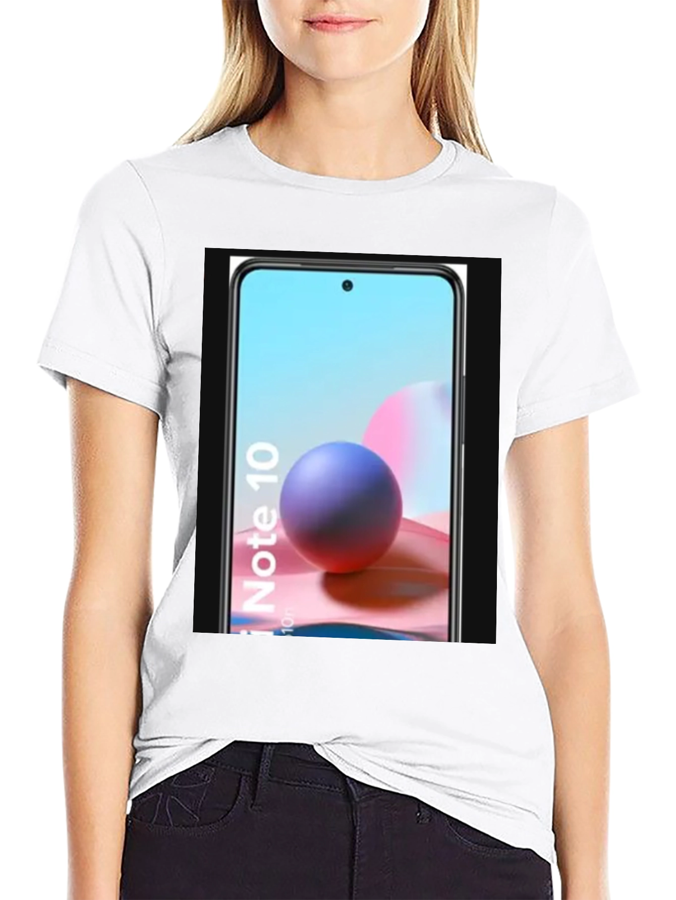 Cool Phone Graphic Tee - Black Casual Shirt