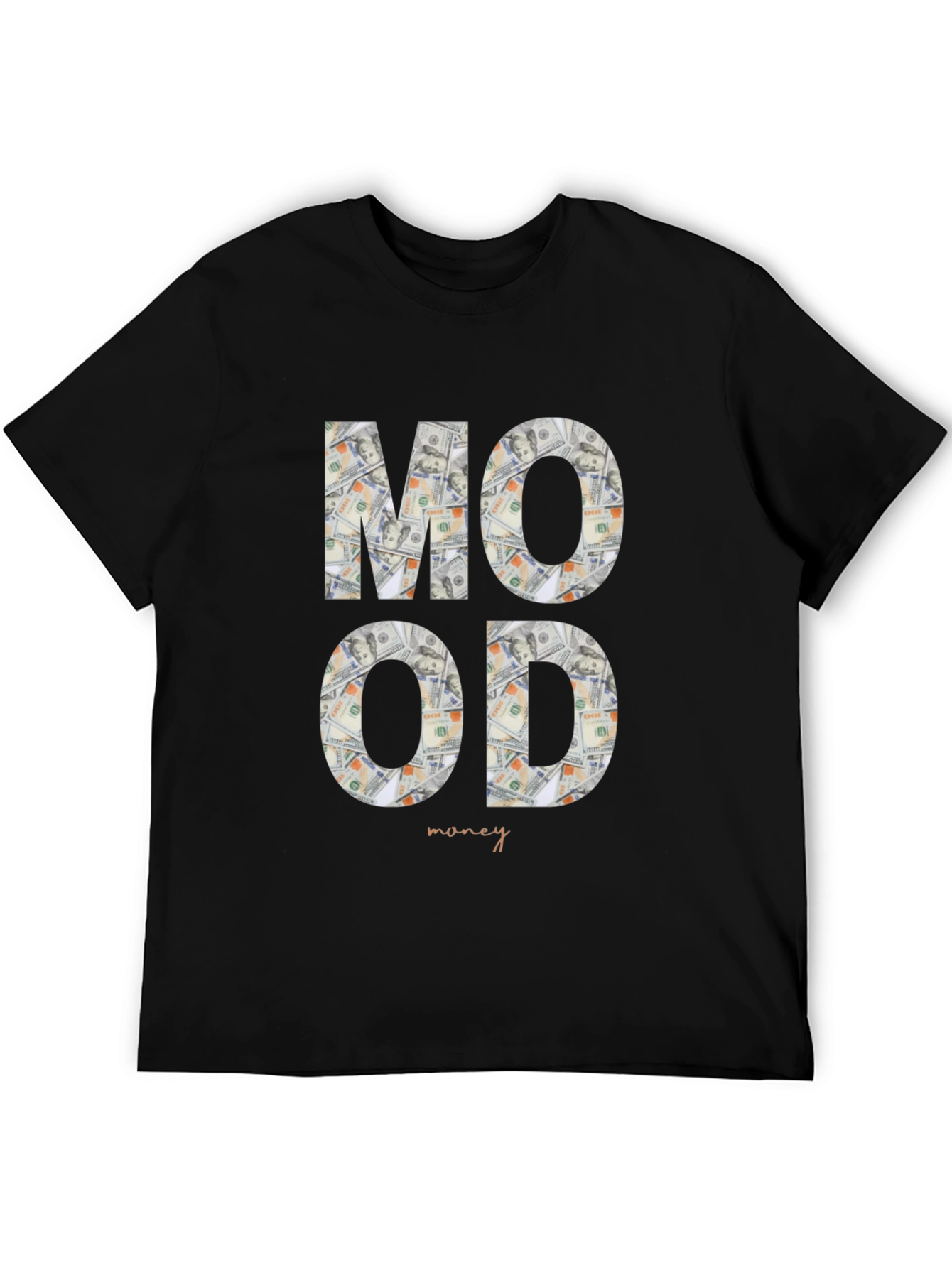 Money Mood Graphic Tee - Black