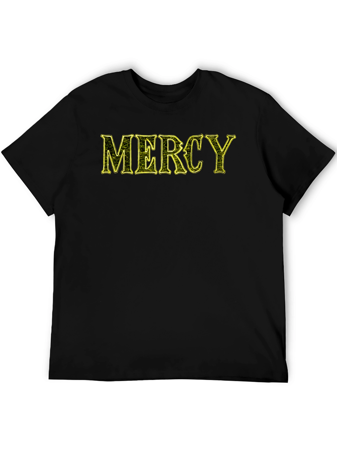 Mercy Graphic Print Black T-Shirt