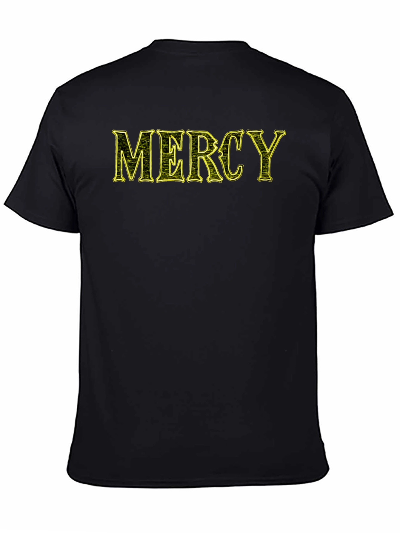 Mercy Graphic Print Black T-Shirt