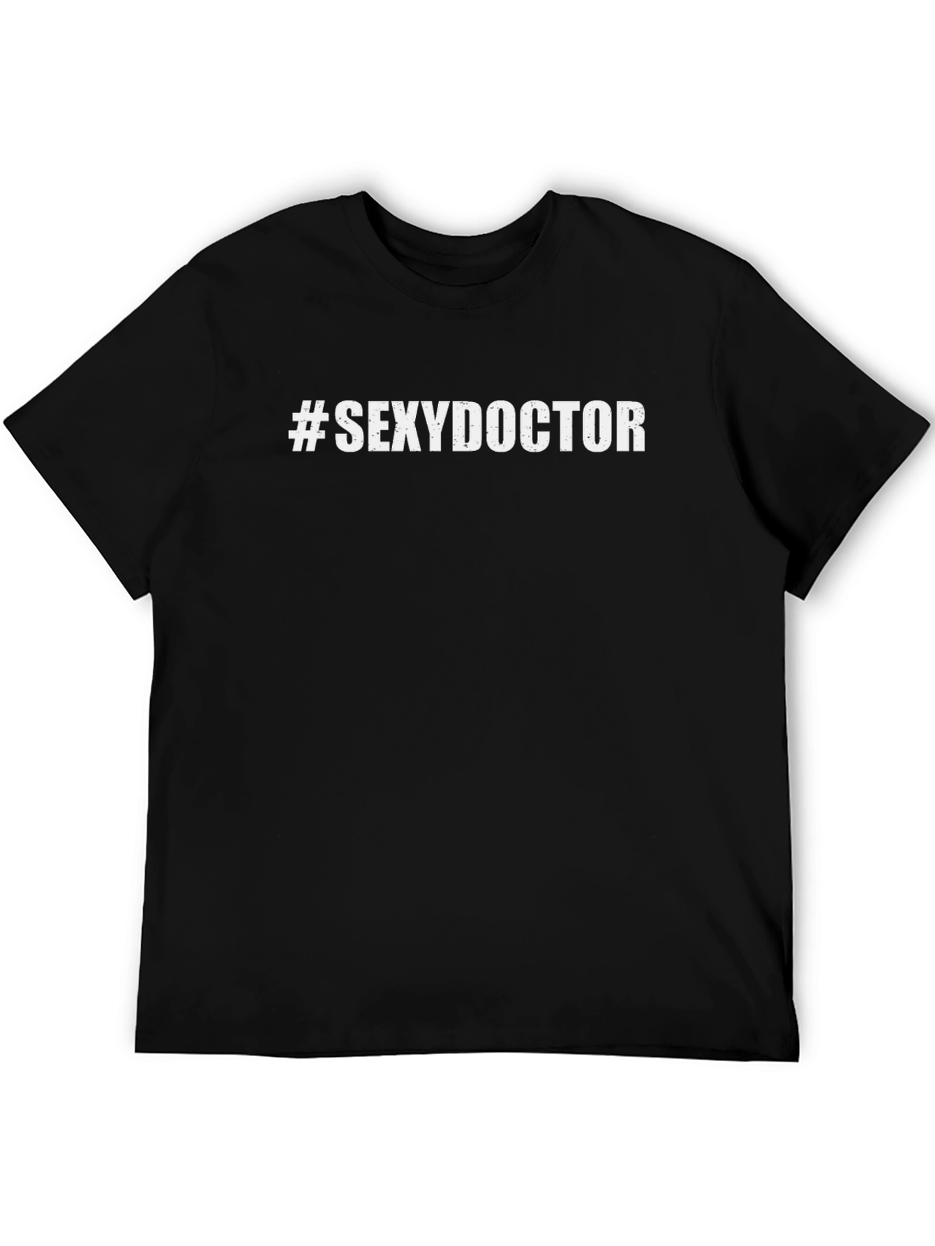 #SexyDoctor Mens Black Graphic Tee Shirt