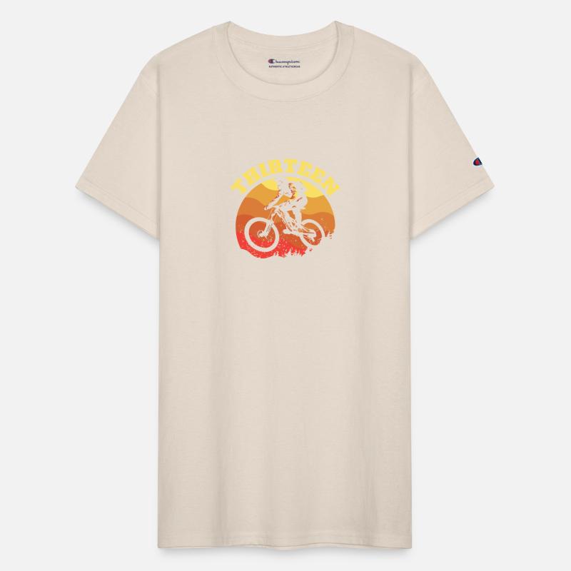 Turning 13 Mountain Bike Theme BMX Lover 13th