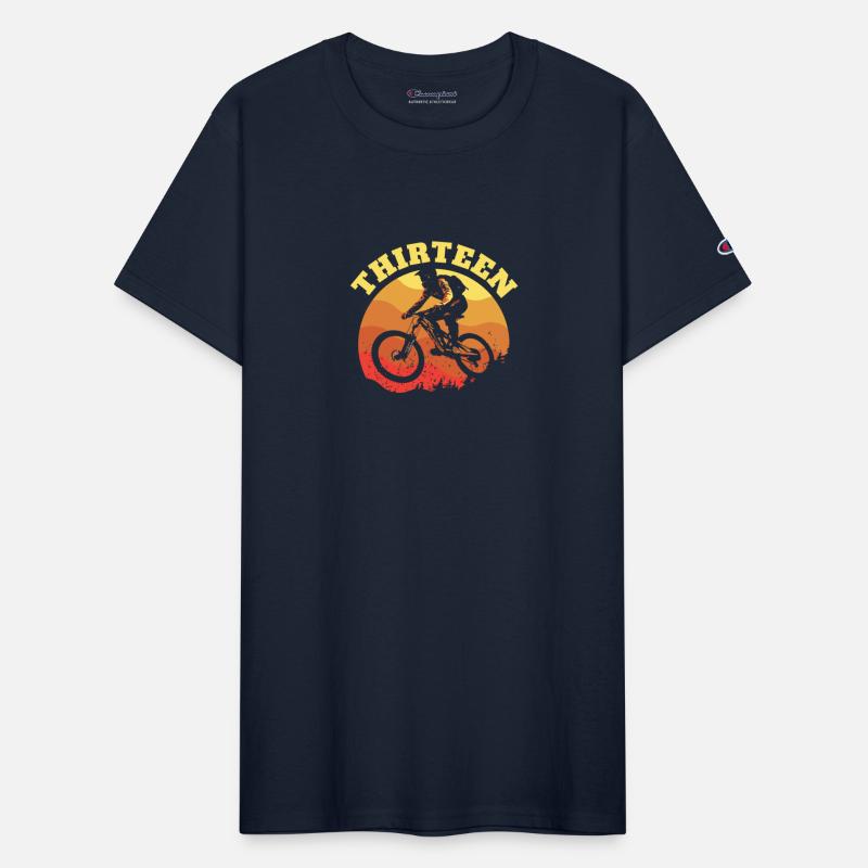 Turning 13 Mountain Bike Theme BMX Lover 13th
