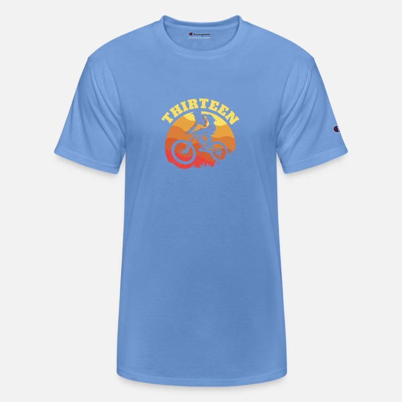 Turning 13 Mountain Bike Theme BMX Lover 13th