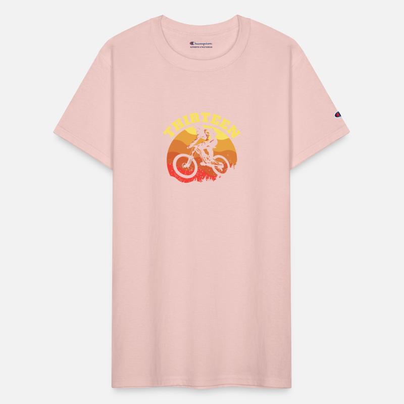 Turning 13 Mountain Bike Theme BMX Lover 13th