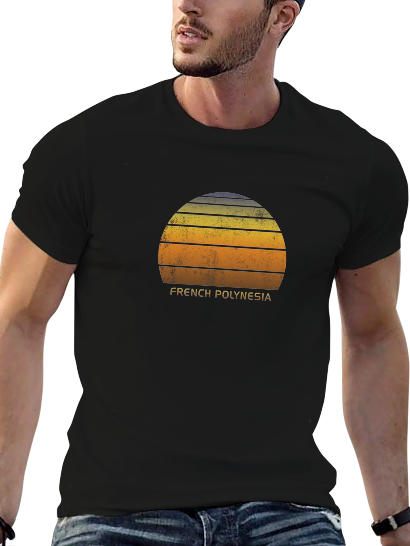 French Polynesia Sunset Tee