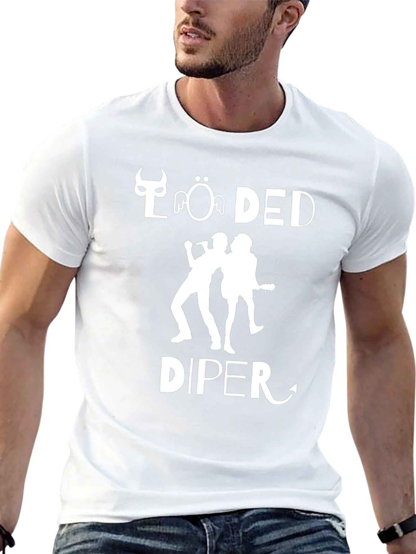 Loaded Diper T-Shirt: Rock Band Tee