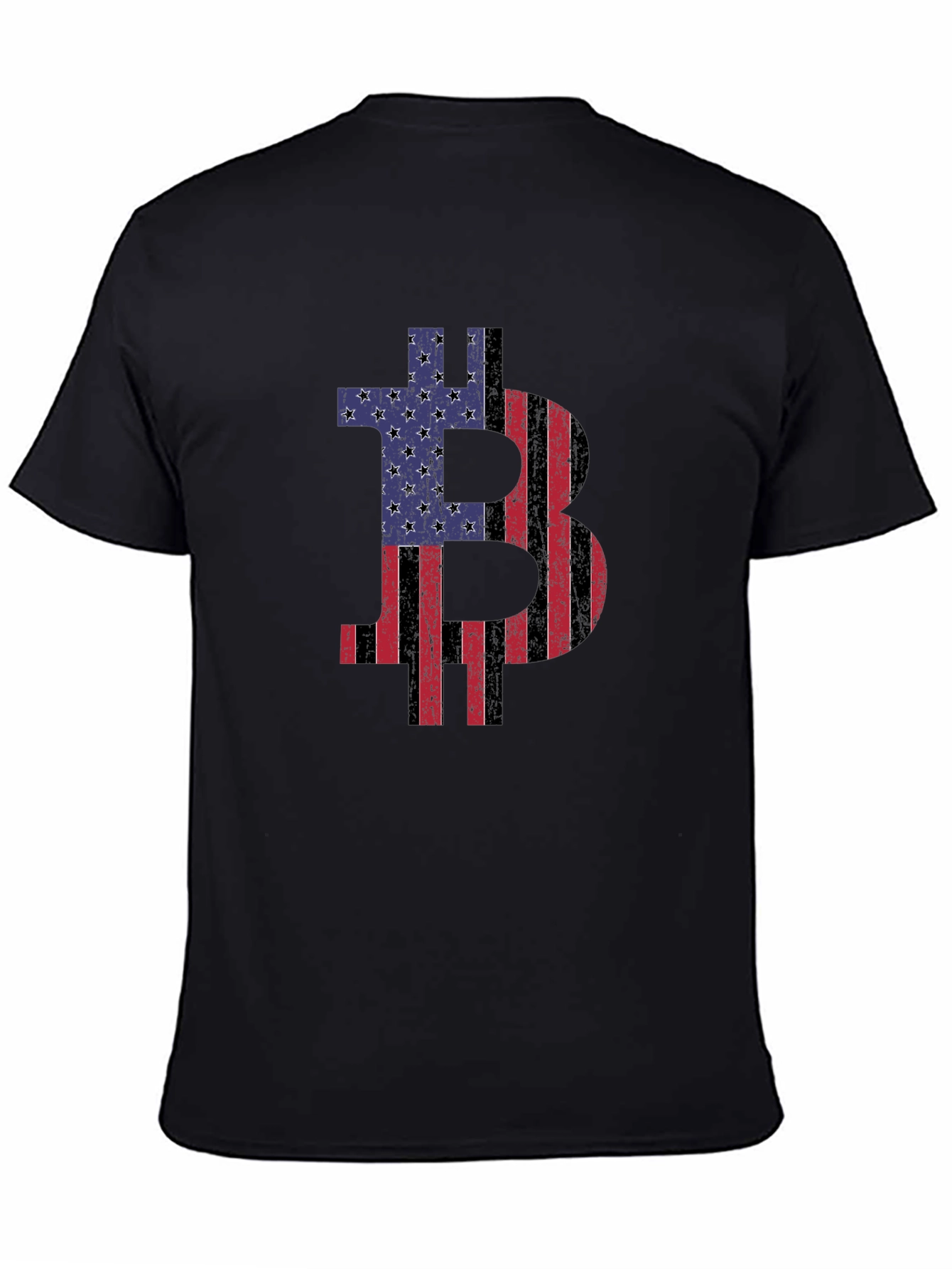 American Flag Bitcoin T-Shirt