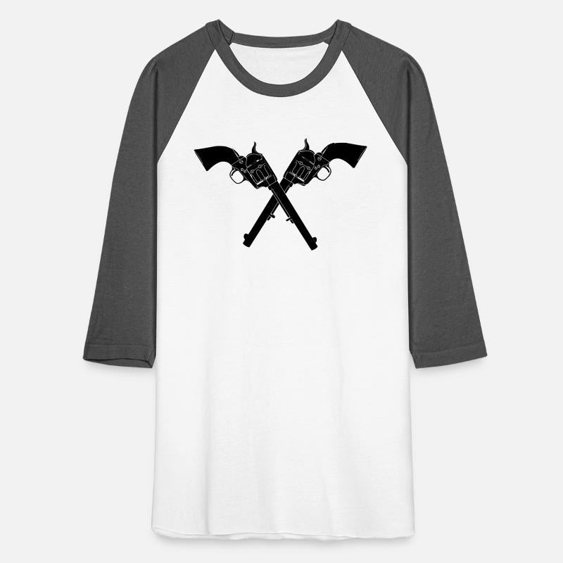 Two crossed colt army Revolver Colt 45 shade pictu