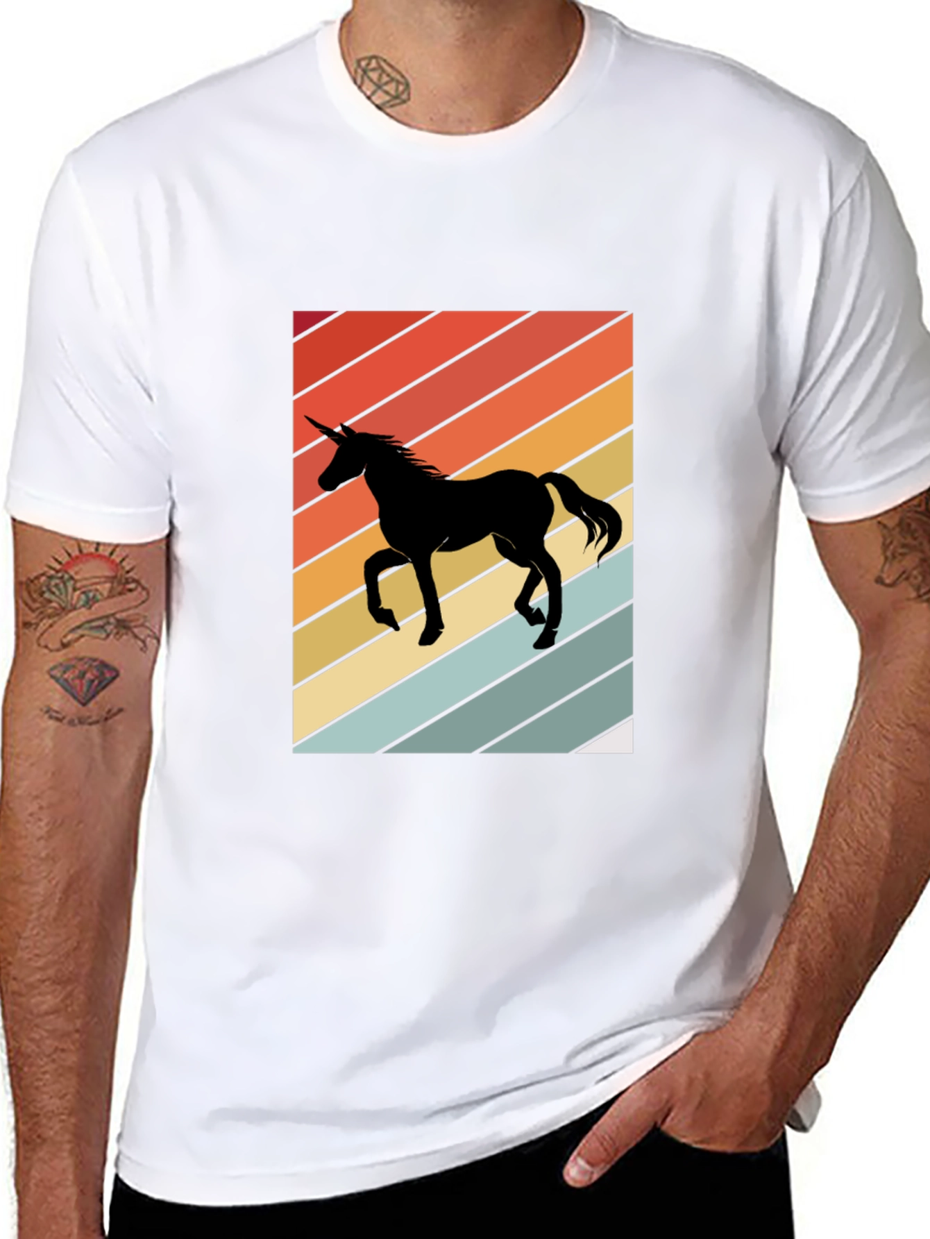 Retro Unicorn T-Shirt