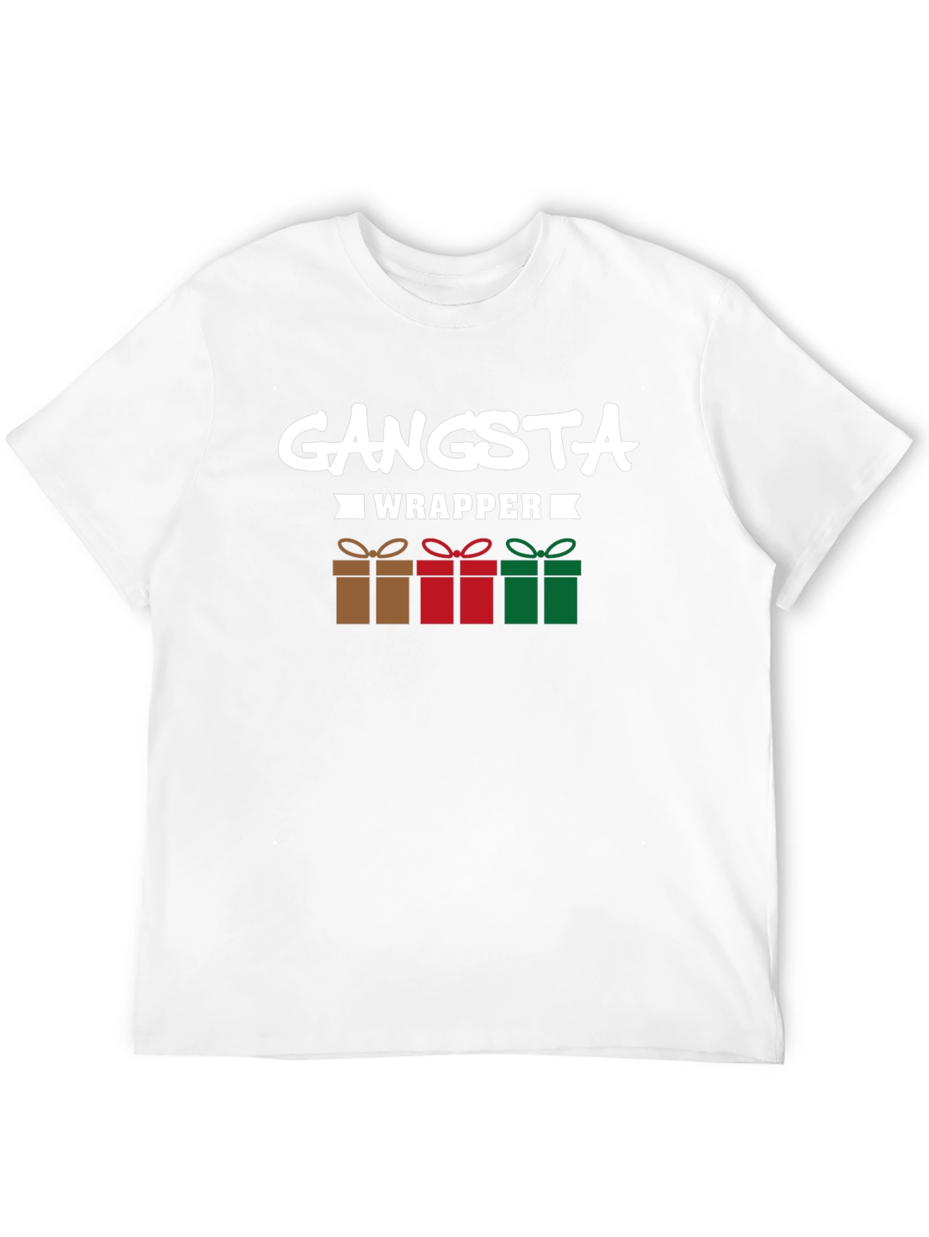Gangsta Wrapper Christmas T-Shirt