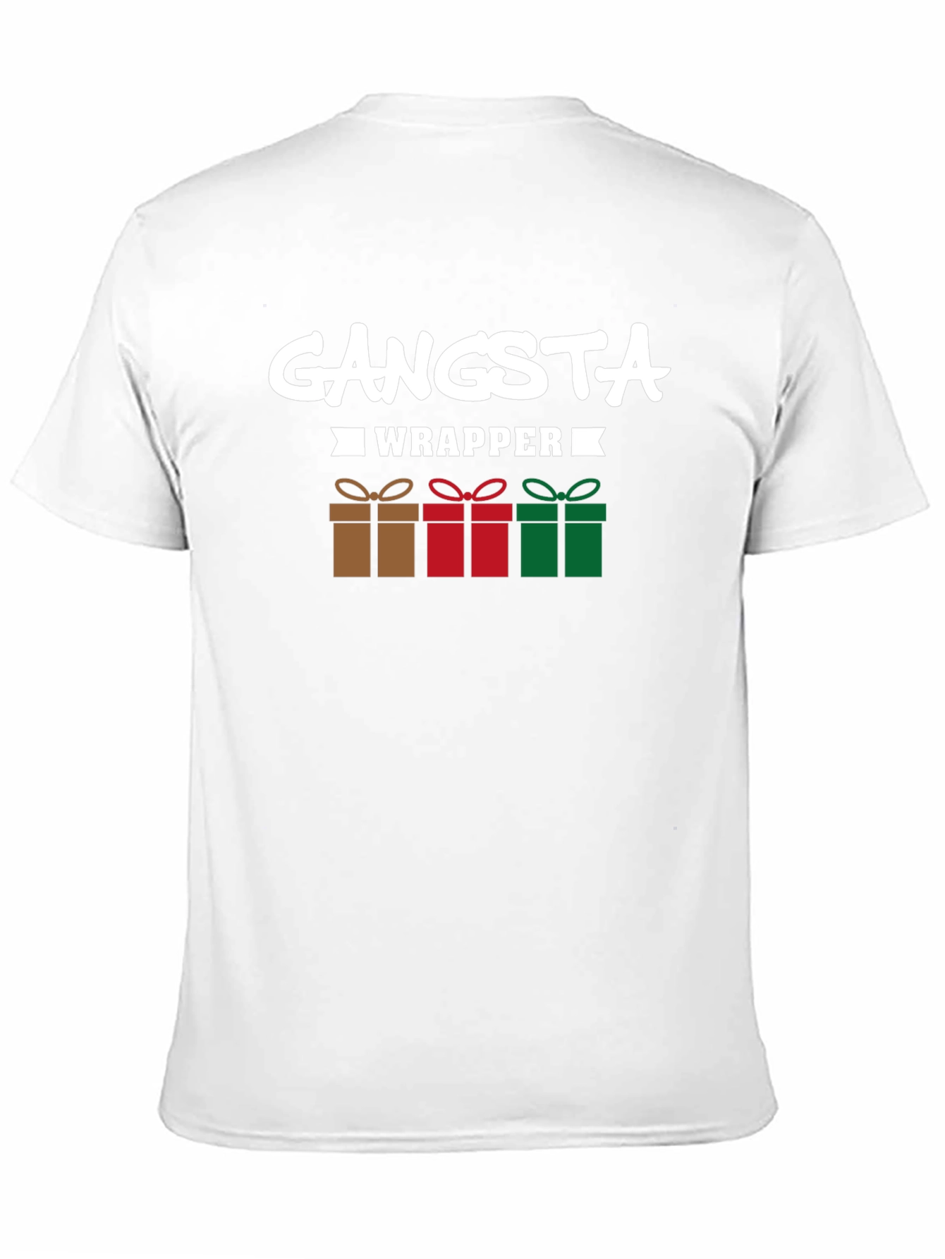 Gangsta Wrapper Christmas T-Shirt